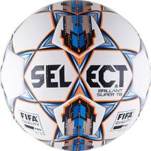 Мяч футбольный SELECT Brillant Super FIFA TB р.5 арт.810316-002