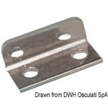 Osculati Flush pull latch black nylon with lock, 38.147.21