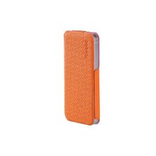 Кожаный чехол для iPhone 5 Yoobao Fashion Leather Case, цвет orange