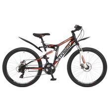 Велосипед Stinger Highlander 200D 26 (2017) 16* черный 26SFD.HILAND2D.16BK7