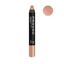 Водостойкие тени-карандаш #11 цвет Персиковый с шиммером Provoc Eye Shadow Pencil Shy