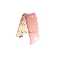 Чехол-книжка STL для HTC One X розовый