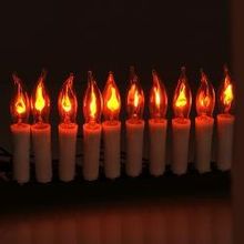 SHLights Гирлянда электрическая Мерцающие свечи, 10 ламп (IE12-04010)