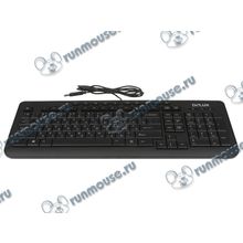 Клавиатура Delux "K3100", 102+10кн., черный (USB) (ret) [124745]