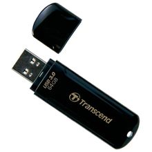 флешка 64gb transcend jetflash 700, ts64gjf700, usb 3.0, flash usb