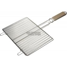 Решетка-гриль, плоская, нержавеющая сталь Grinda "Barbecue" 424733 (300х225мм)