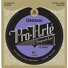 EJ44C COMPOSITE PRO ARTE Струны для классической гитары нейлоновые Extra Hard D`Addario