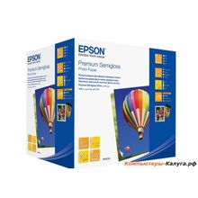 S042200 EPSON  Полуглянцевая фотобумага Premium, 251г м2, А6, 500 листов