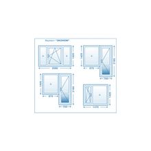 Окна 3-ком квартира П-30 Стоимость Эконом