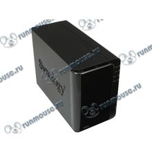 Сетевое хранилище данных (NAS) Synology "DS216" для 2x3.5" 2.5" SATA HDD (LAN) [131446]