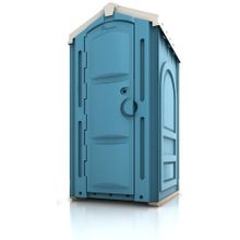 Туалетная кабина ЭКОГРУПП Стандарт ECOGR (Цвет: Голубой)