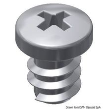 Osculati Fastmount ultralowered screw for VL-03 N.10 pcs, 10.460.03