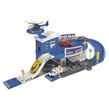 Игровой набор MAJORETTE 2050012 Парковка Полицейская станция Creatix, 1 машинка