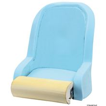 Osculati Padded seat w H51 flip up to be coated, 48.410.15