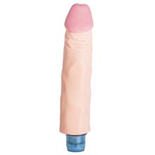 Телесный вибратор Vibro Realistic Cock Dildo - 19,5 см. (241960)