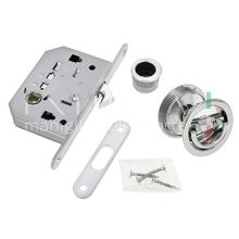 Замок для раздвижной двери под ключ Extreza Hi-tech P408 в компл. 1 ключ полированный хром F04