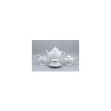 Сервиз чайный Auratic Серебряная лира F11-240L+G-1 (17 предметов)