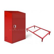 Шкаф ТМ-4 для двух газовых баллонов 50 л с подставкой