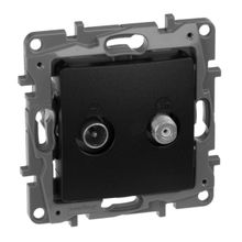 Legrand Розетка TV-SAT Legrand Etika антрацит 672657 ID - 238448