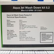 Johnson Pump Комплект для мытья палубы Johnson Pump Aqua Jet Wash Down Pump Kit 5.2 32-64534 12 В 20 л мин 7,5 м