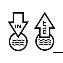 Osculati New Edge water inlet outlet plug, 16.442.61