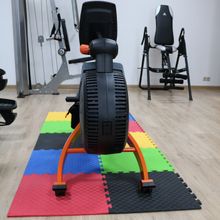 DFC Мат - пазл для фитнесса и тренажеров, 1 элемент черный