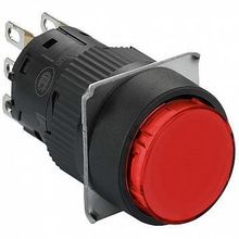 Кнопка Harmony 16 мм? IP65, Красный | код. XB6EAA41P | Schneider Electric