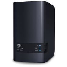 Сетевой raid накопитель wd (wd my cloud ex2 ultra wdbshb0000nch-eeue 0ГБ nondrive 3,5" lan nas)