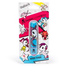 Tokidoki Голубая вибропуля с птичкой MINI BULLET VIBRATOR BLUE SWOOP