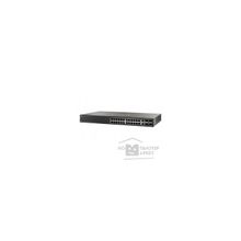 Cisco SB SF500-24P-K9-G5 Коммутатор 24-портовый 24-port 10 100 POE Stackable Managed Switch w Gig Uplinks