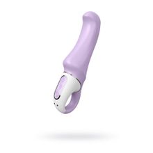 Satisfyer Сиреневый вибратор Charming Smile - 18,5 см.