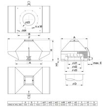 Systemair DVG-V 355D6 F400