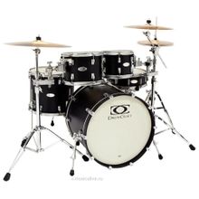 DRUMCRAFT DRUMCRAFT СЕРИЯ 8 PROGRESSIVE ELECTRIC BLACK SATIN CHROME HW