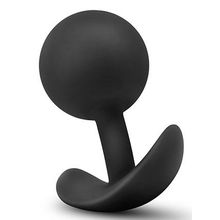 Черная анальная пробка Wearable Vibra Plug - 9,5 см. Черный