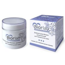 Биоритм Дневной увлажняющий крем-баланс Biorlab для нормальной кожи - 45 гр.