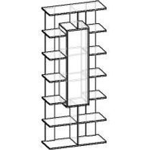 Стеллаж Мебелайн-3