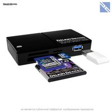 Картридер Delkin Devices USB 3.0 Multi-Slot Memory Card Reader для карт Cfast 2.0, SD, microSD  DDREADER-48