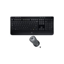 Клавиатура + мышь Logitech Wireless Combo MK520 Black USB