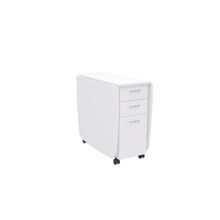 Стол книжка с ящиками  380 1670х800х740 Белый
