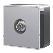 Werkel ТВ-розетка оконечная Werkel Gallant серебряный W5083006 4690389167201 ID - 239161