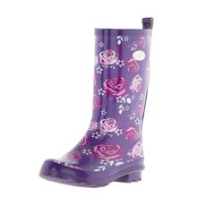 Reike Резиновые сапоги для девочки Reike Roses violet RRR18-021 ros violet 1