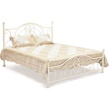 Tetchair Кровать металлическая ELIZABETH, Античный белый (Antique White)