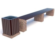 Комплект Евро 1 Лайн и Авиньон урна