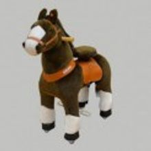 PonyCycle "Лошадка" темно-коричневая U421
