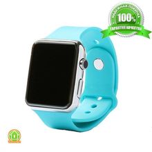 Умные часы Smart Watch A1 - серебро, белый ремешок