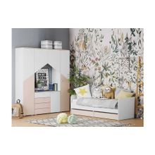 Сильва Детская Банни-3 белый дуб сонома бисквит