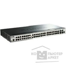 D-Link DGS-1510-52X A1A PROJ Управляемый стекируемый коммутатор SmartPro с 48 портами 10 100 1000Base-T и 4 портами 10GBase-X SFP+