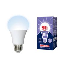 Volpe Лампа светодиодная E27 25W 6500K матовая LED-A70-25W 6500K E27 FR NR UL-00004471 ID - 234639