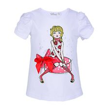 Vitacci для девочки Алый бант белая