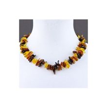 Бусики-Колечки Бусы Янтарь "Солнечное сияние" арт. НЯН-п629